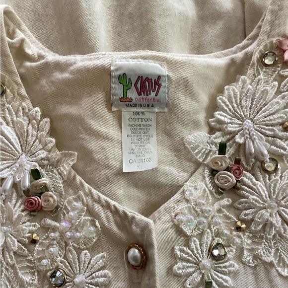 Cactus  California Vintage Short Sleeve Button Up Shoulder Pads Maxi Dress T39* - Picture 5 of 5